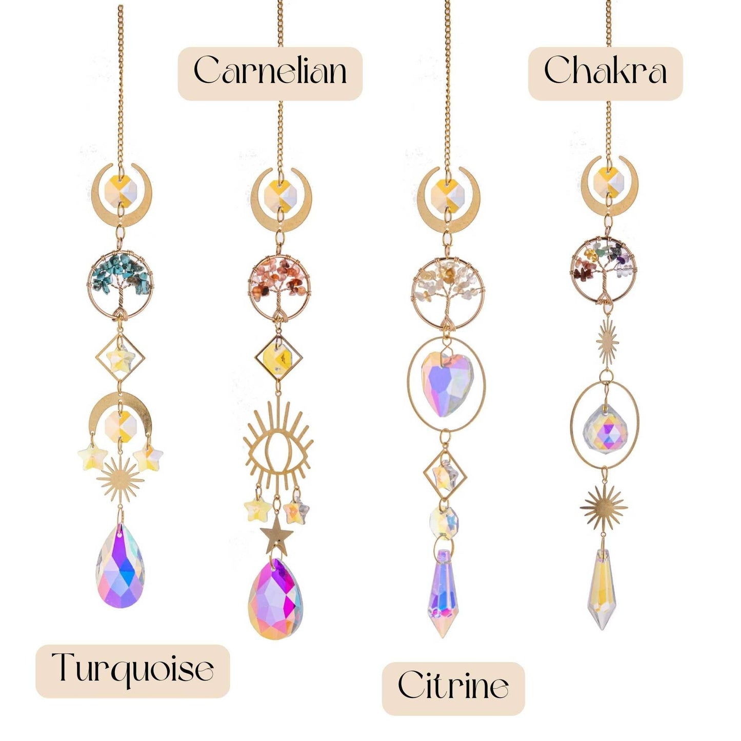 Tree of Life Suncatcher Set Aryenne Jewelry & Suncatchers