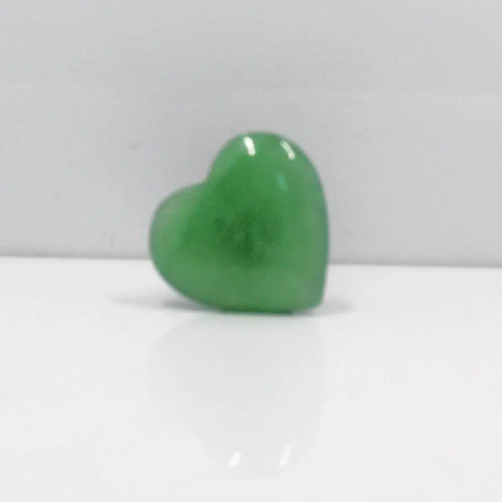 Green Aventurine Gemstone Heart Car Vent Clip 3/4" It's Your Journey LLC