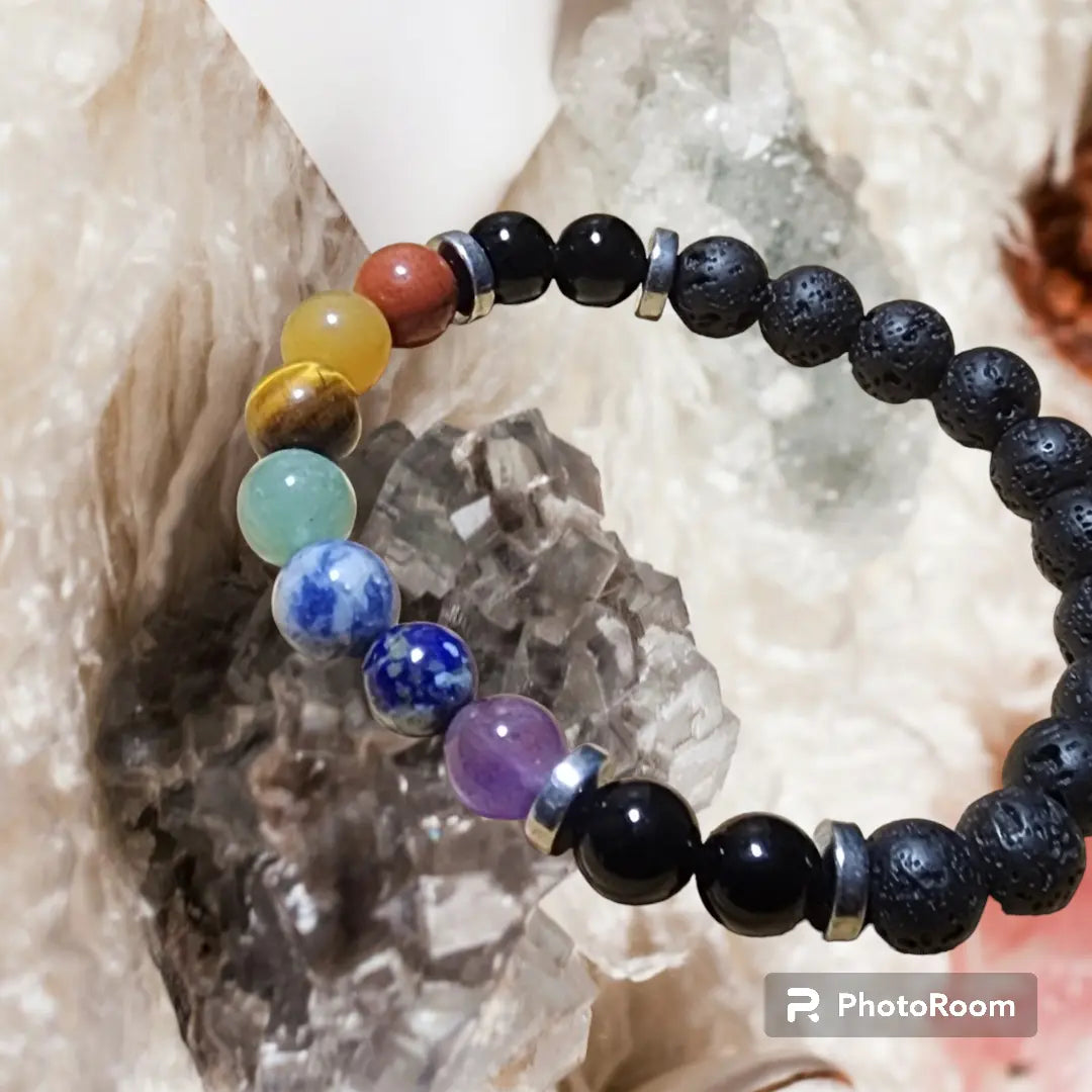 Chakra Stretch Bracelet Bead From The Heart Creations