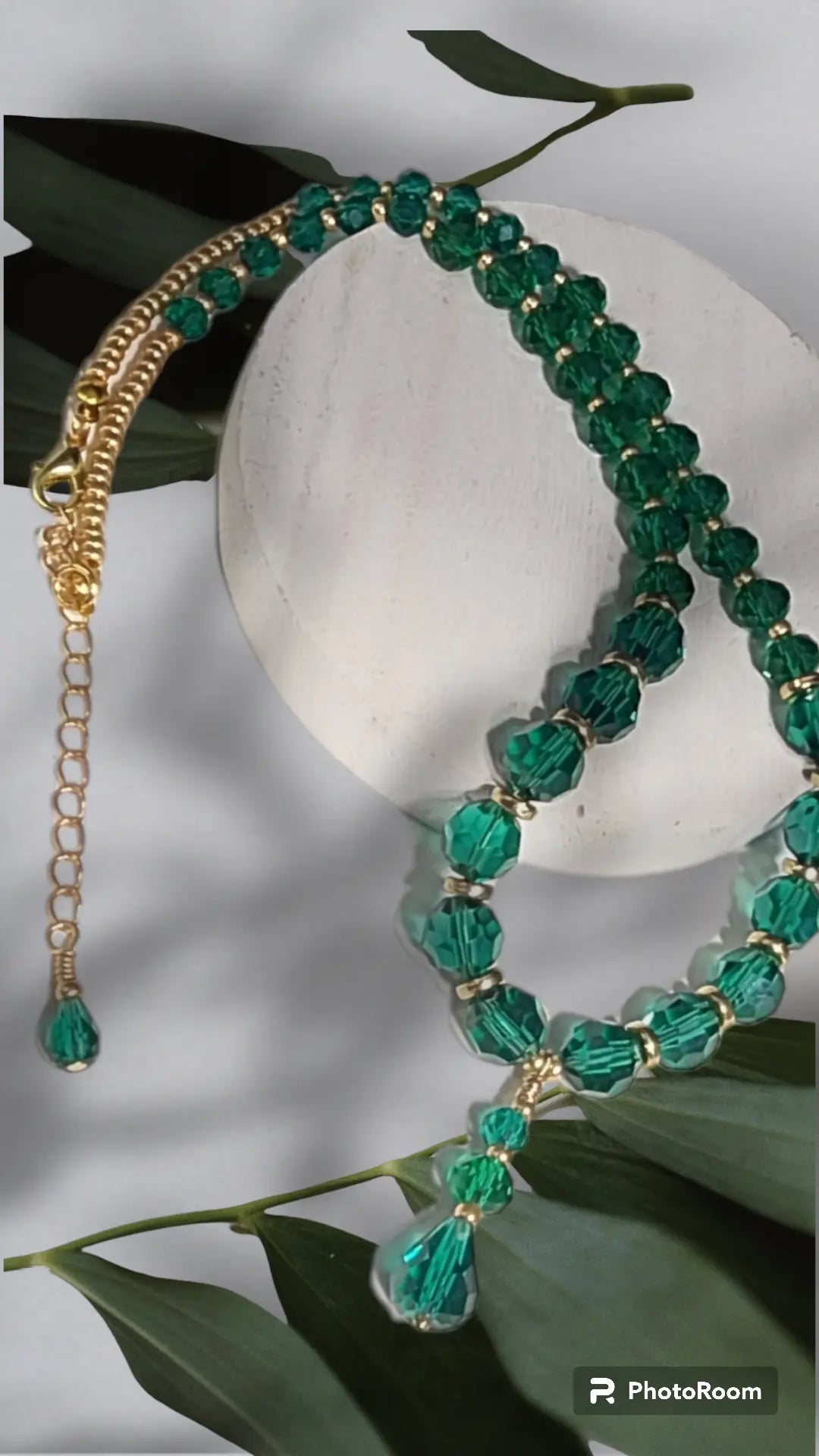 Emerald Queen Necklace Bead From The Heart Creations