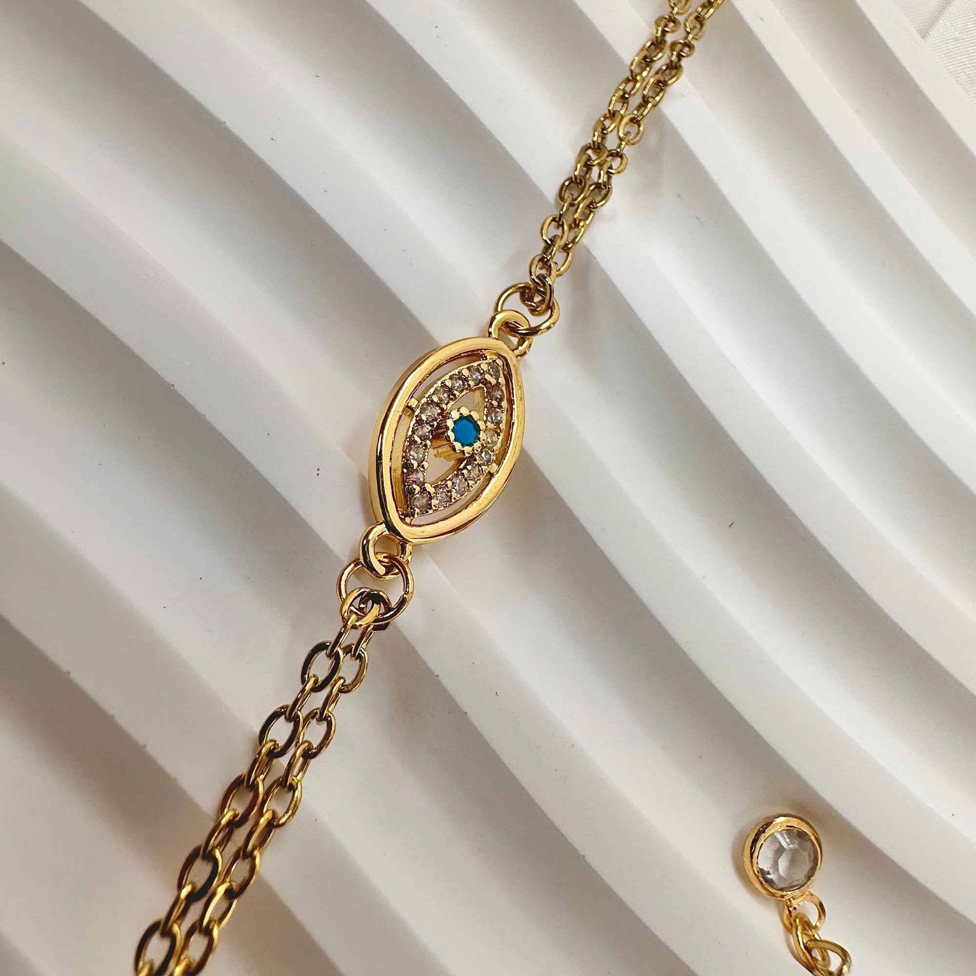 Dainty Evil Eye Bracelet Aryenne Jewelry & Suncatchers