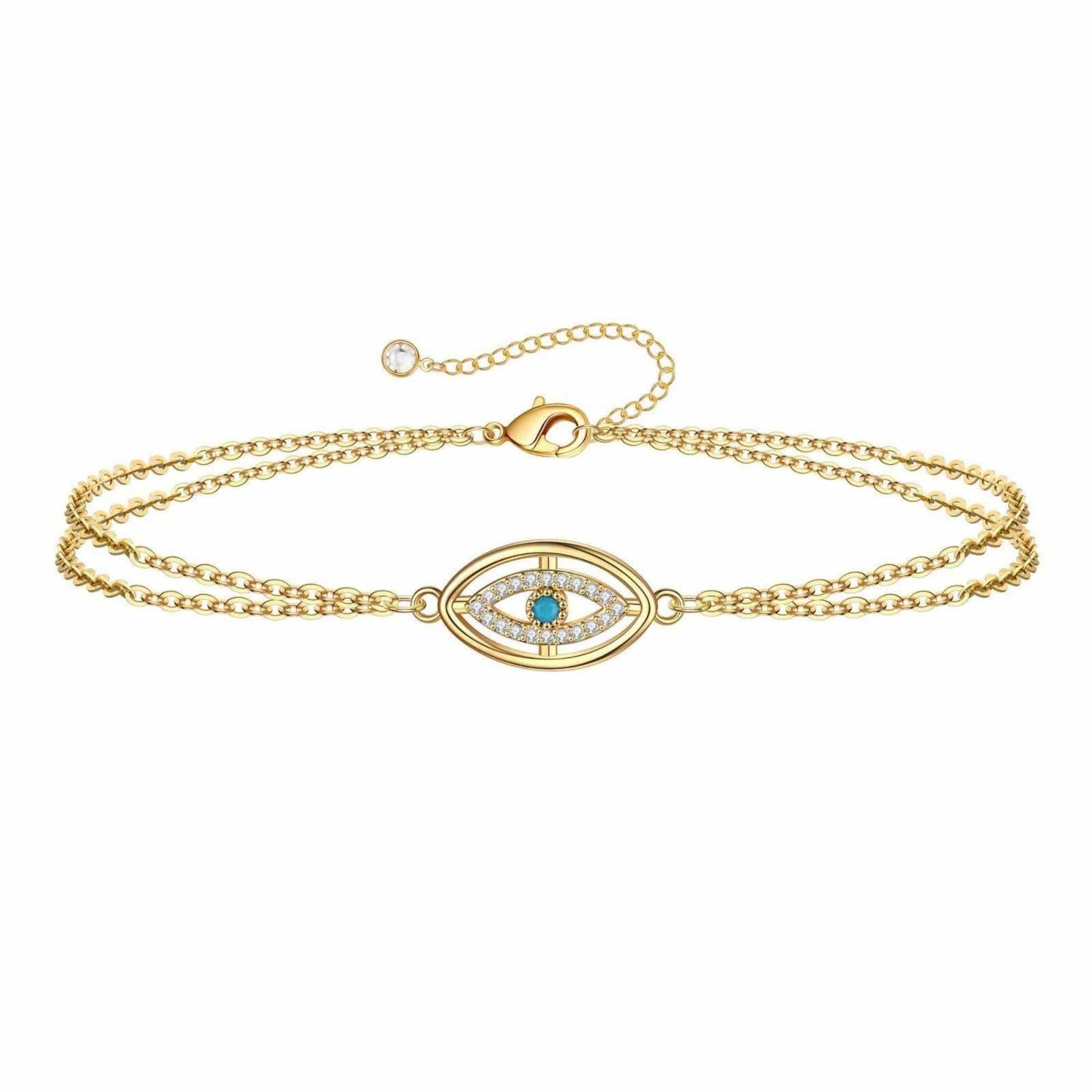 Dainty Evil Eye Bracelet Aryenne Jewelry & Suncatchers